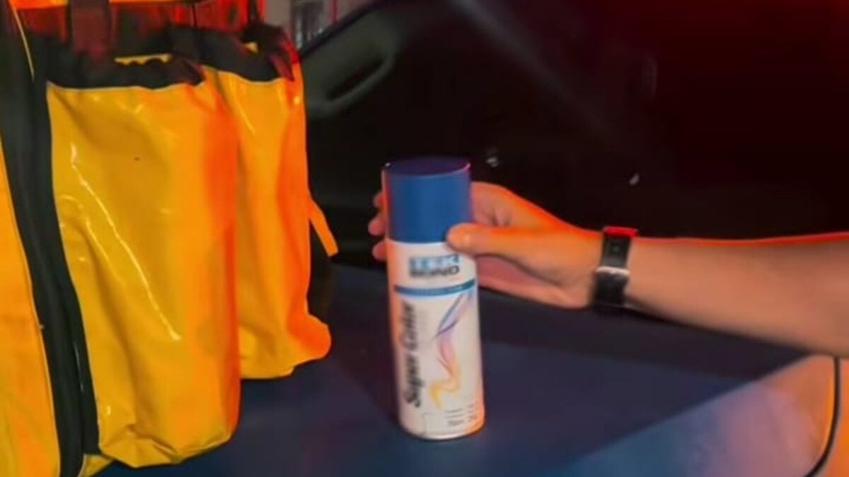 Entregador por aplicativo é preso por pichar muros em Caldas Novas