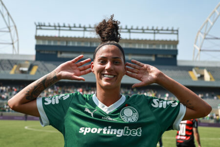 Amanda Gutierres, atacante do Palmeiras
