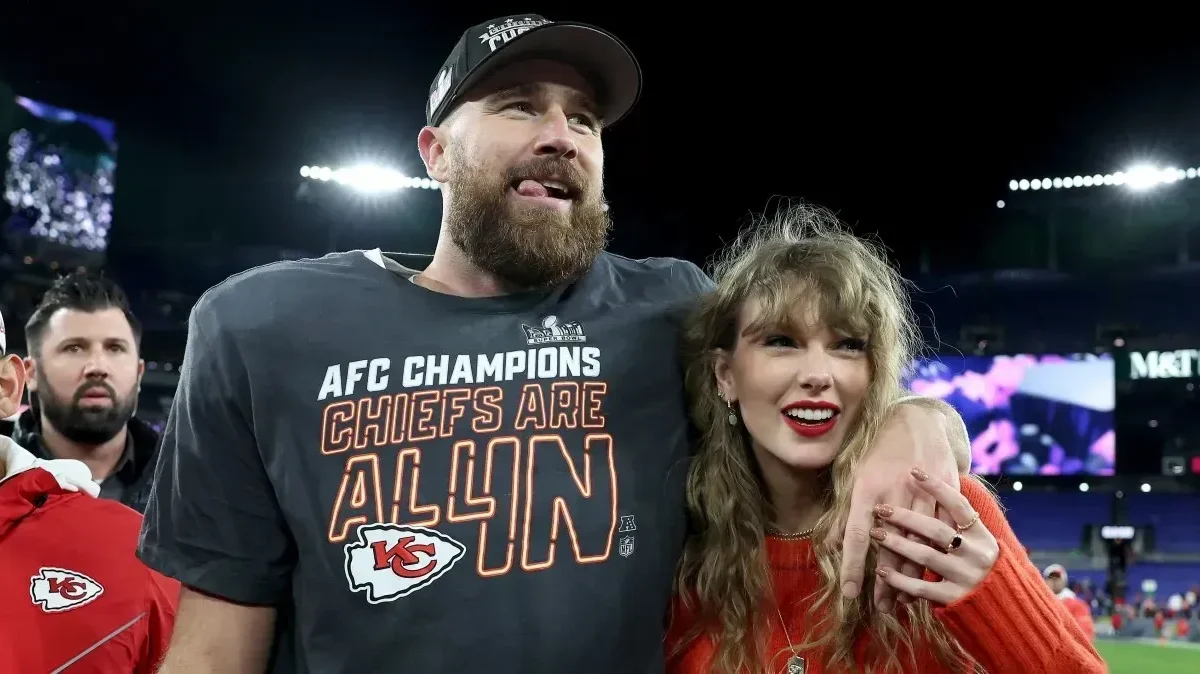 Travis Kelce comenta música de Taylor Swift que faz referência à sua parte íntima