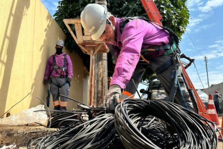 Remoção de fios abandonados em Goiânia começa no dia 20 de outubro