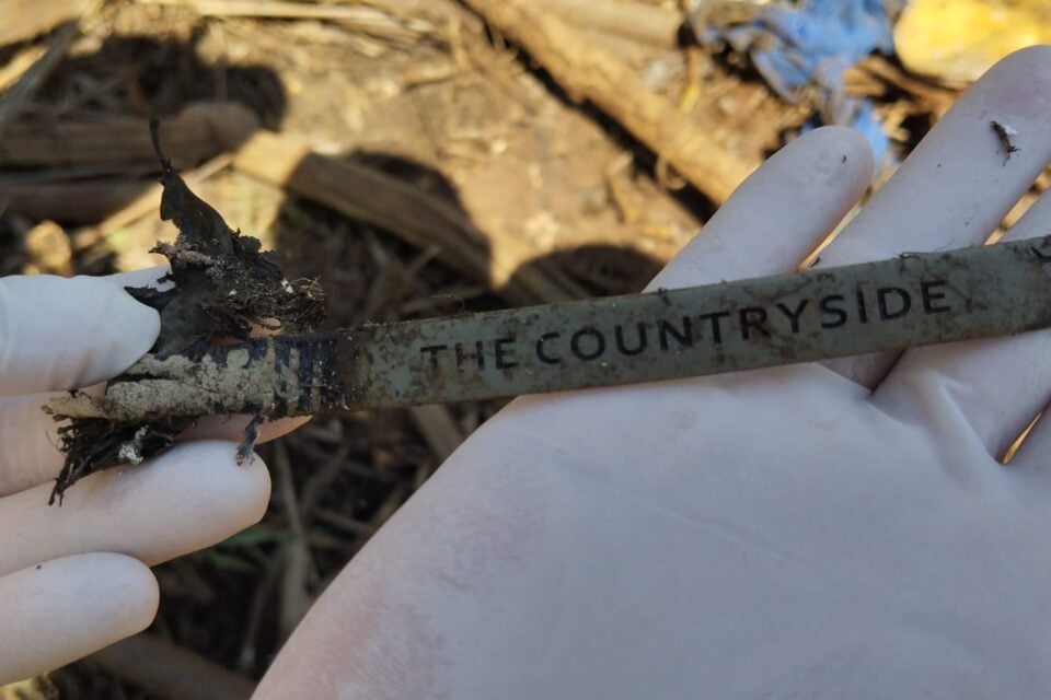 Imagem dos objetos encontrados