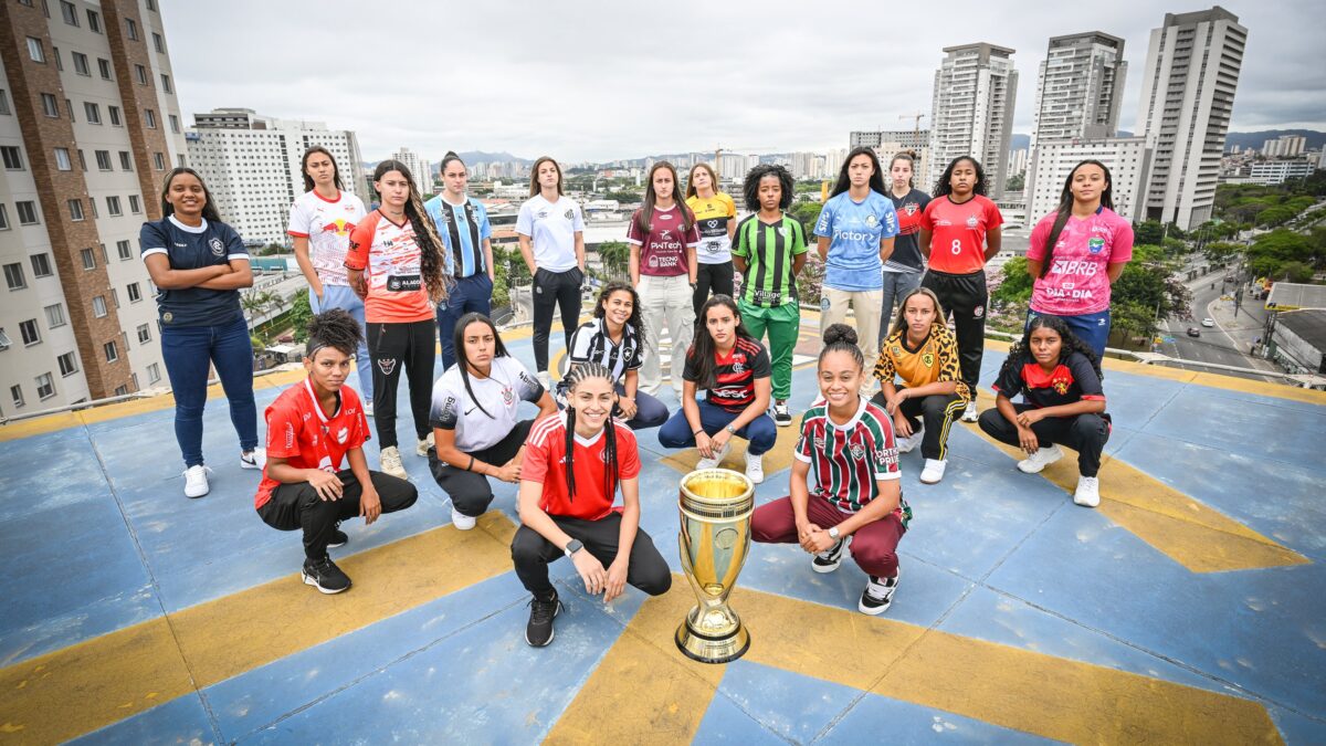 Participantes da Copinha Feminina 2025