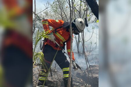 Incêndio em Cavalcante chega ao quinto dia