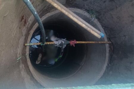 Homem mata colega com golpes de pé de cabra e joga corpo em cisterna, em Anápolis