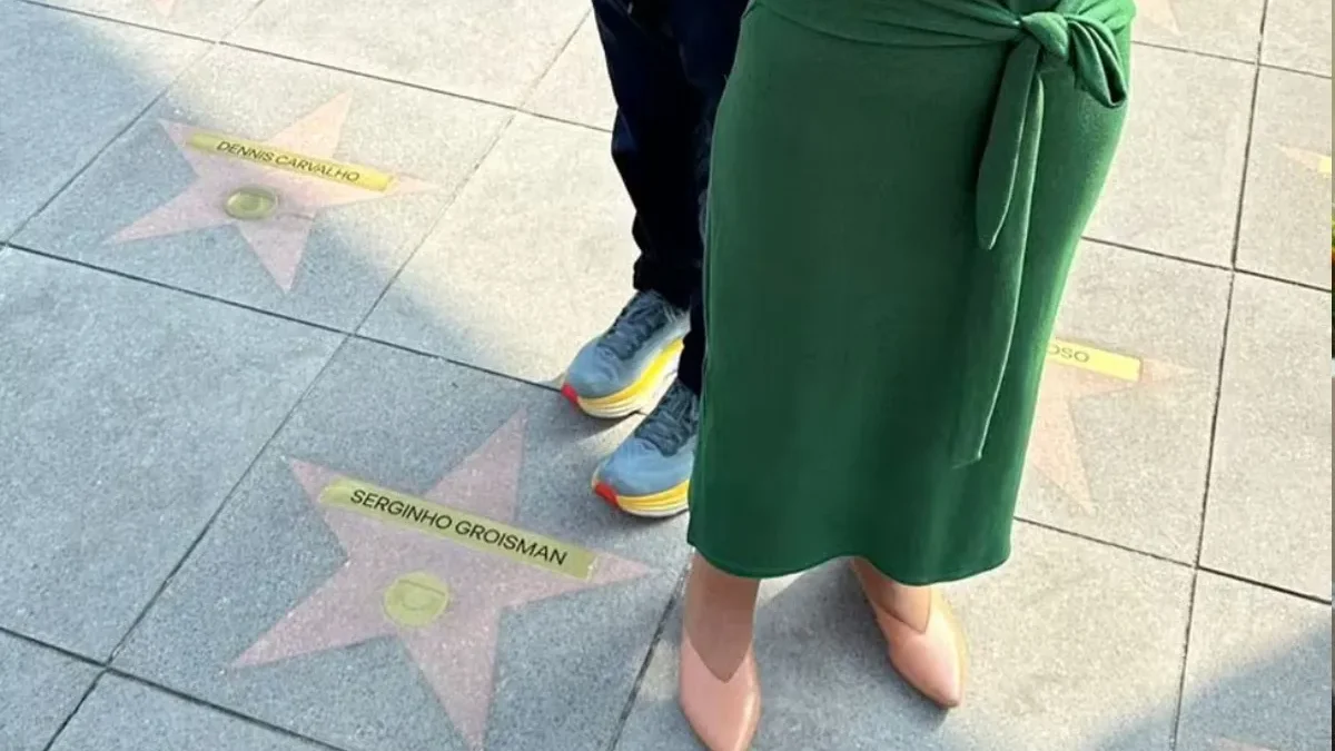 Globo inaugura calçada da fama em homenagem a veteranos nos Estúdios Globo