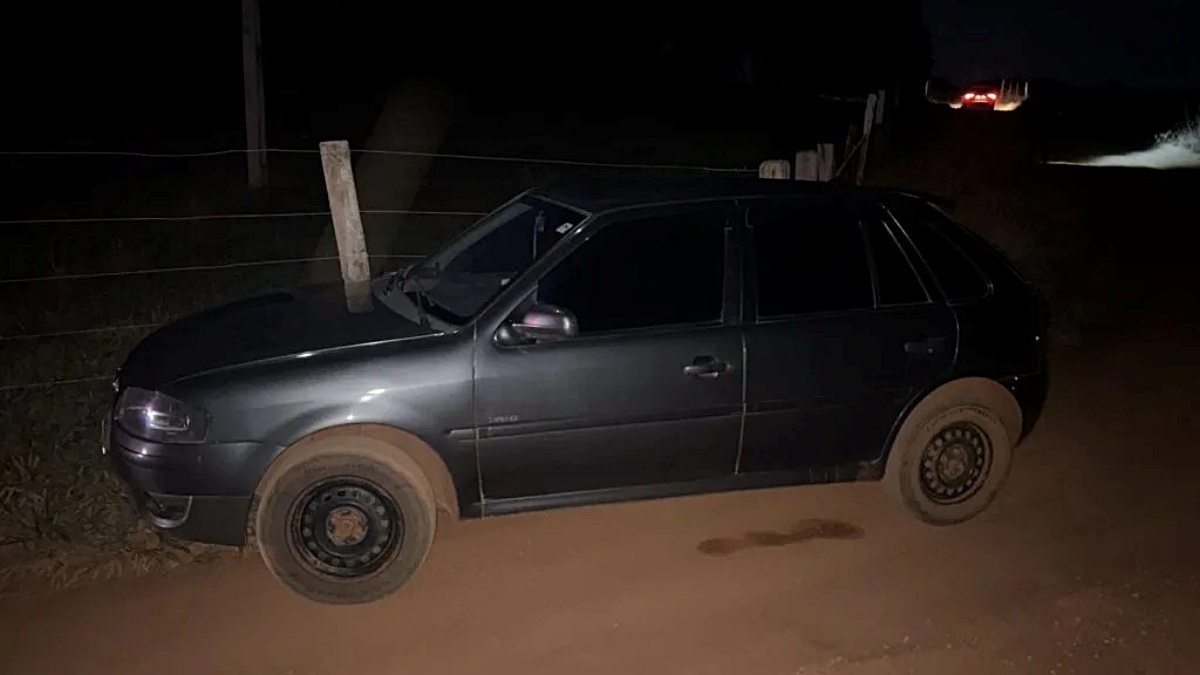 Imagem do carro encontrado