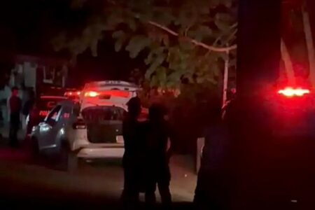 Imagem no momento da ocorrência