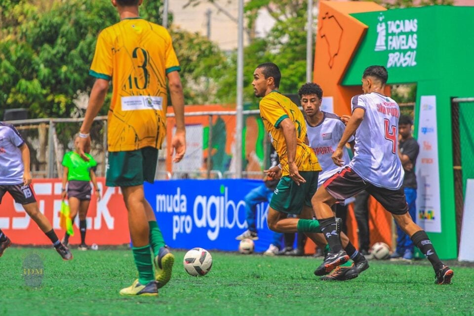 Partida entre Goiás e São Paulo na Taça das Favelas Brasil