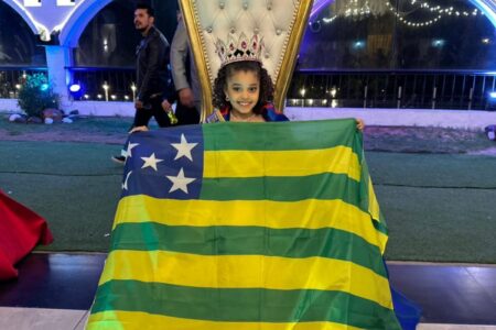 Menina vence concurso