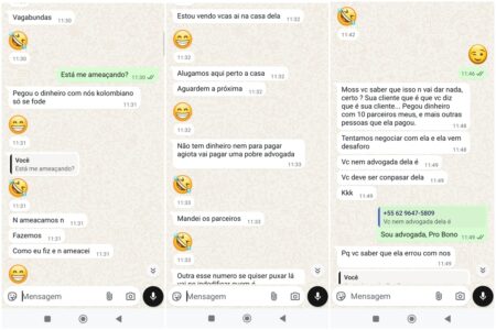 'Pegou dinheiro com nós, colombianos, só se f...', diz suspeito de colocar fogo em salão em Goiânia