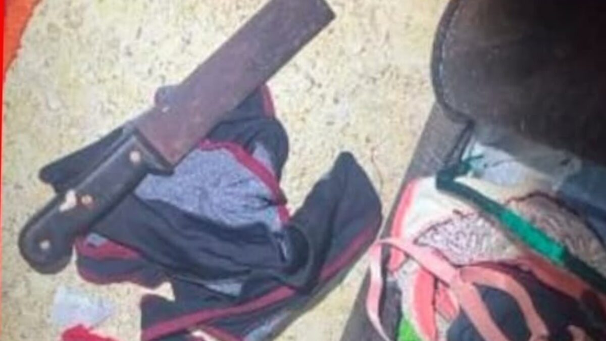 Homem que matou esposa a golpes de facão é preso após denúncia da mãe