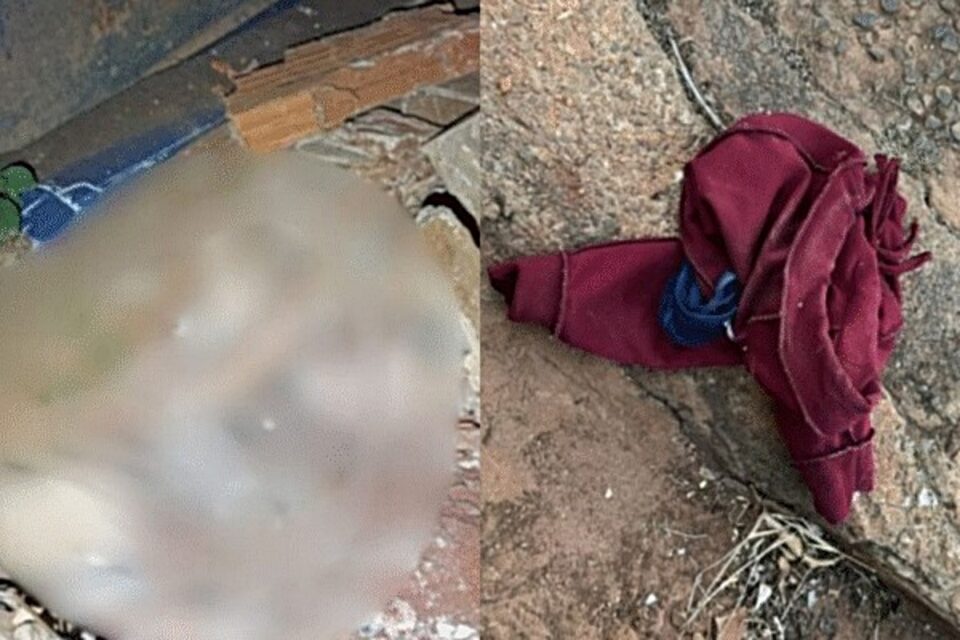 Imagem divulgada pela polícia