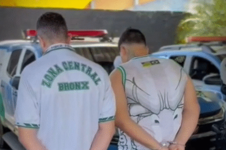 Torcedores do Goiás são presos por emboscada contra rivais do Vila (Foto: Reprodução)