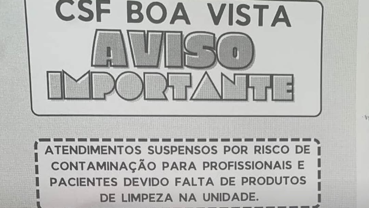Unidade de saúde suspende atendimentos por falta de produtos de limpeza em Goiânia