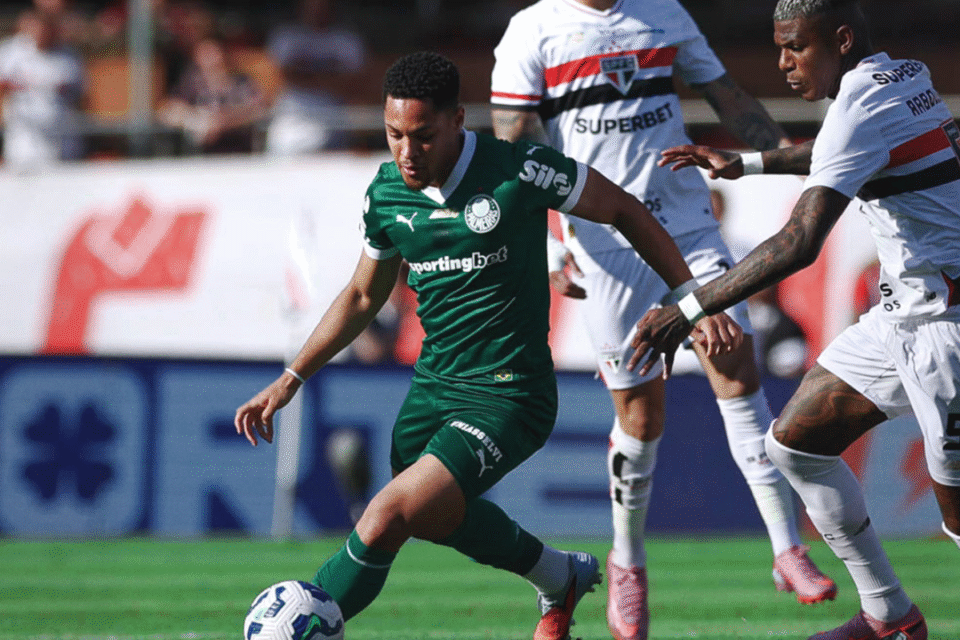 Partida entre Palmeiras e São Paulo
