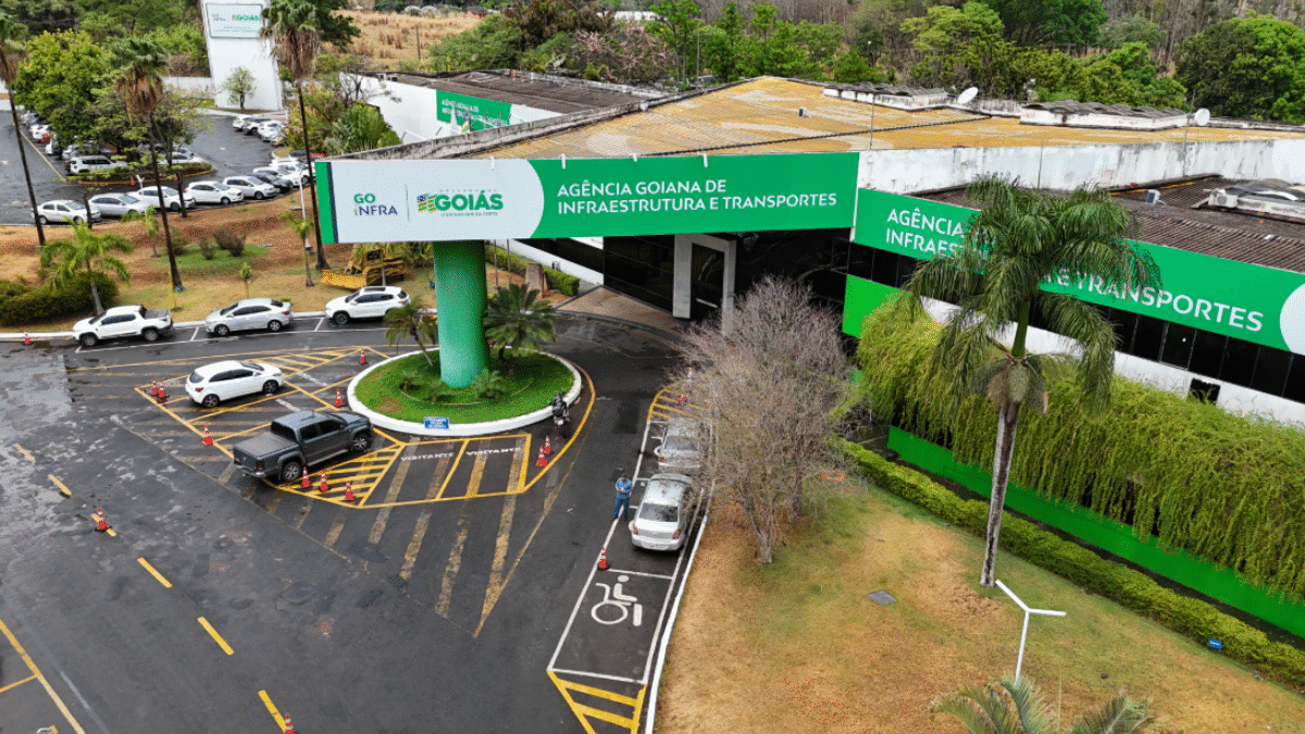 Imagem da fachada da goinfra