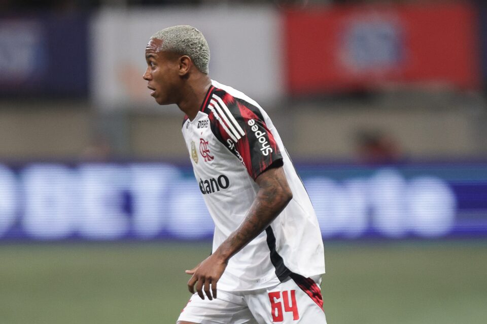 Wallace Yan, atacante do Flamengo
