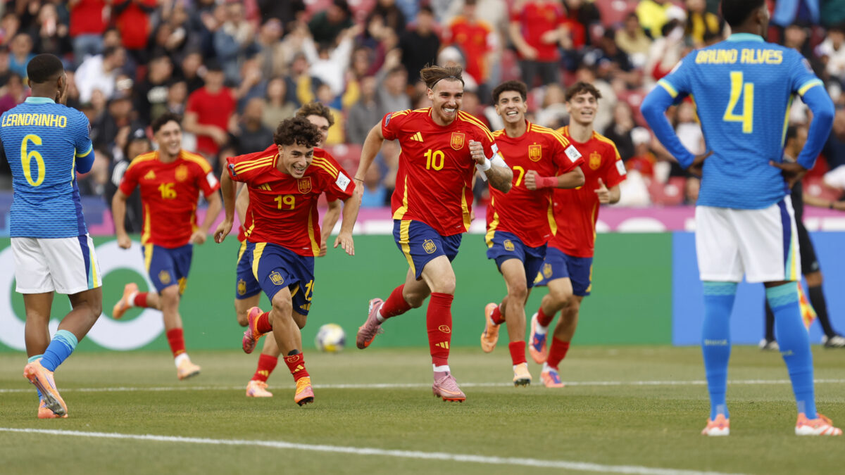 Espanha 1x0 Brasil, pela Copa do Mundo Sub-20