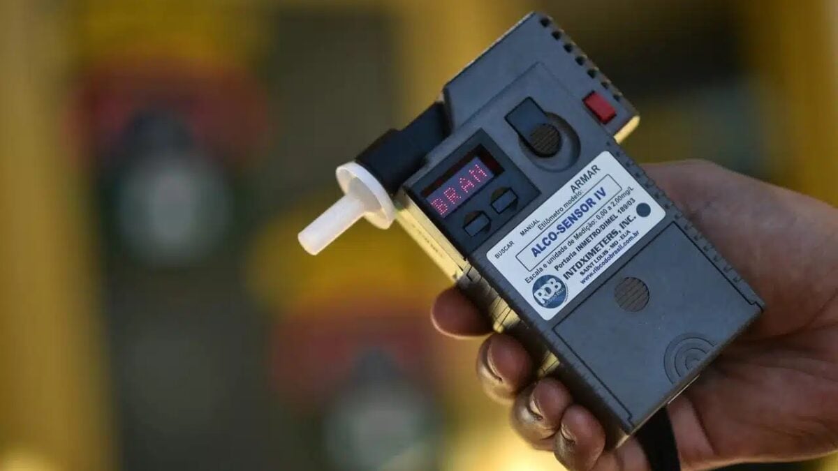 Condutor foi preso e conduzido à Central de Flagrantes (Foto: André Borges/Agência Brasília)