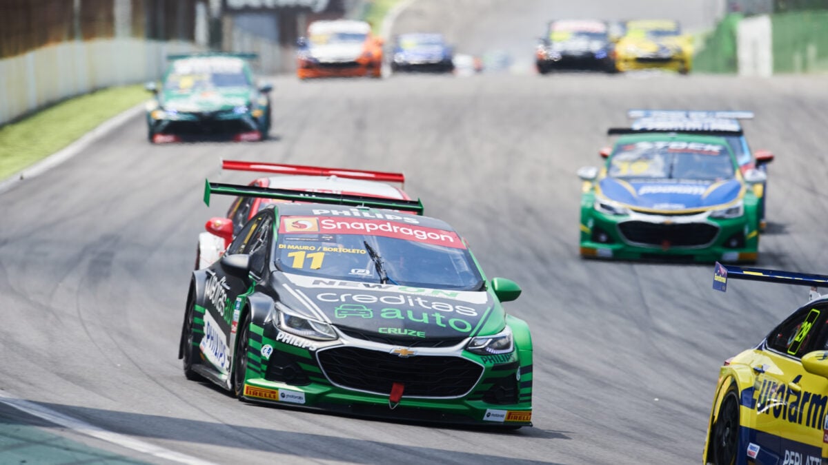Gabriel Bortoleto, durante corrida da Stock Car