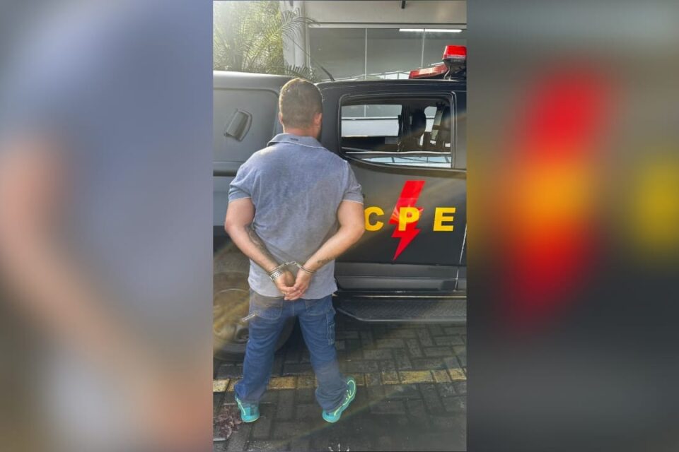 Suspeito preso