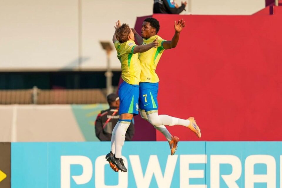 Seleção brasileira estreia com goleada na Copa do Mundo sub-17