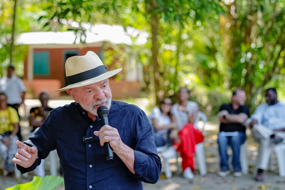 Lula fala em matança no Rio e diz que operação com 121 mortos foi desastrosa (Foto: Palácio do Planalto)