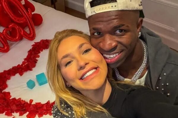 "Quando a felicidade acabar, a gente termina", diz Virginia sobre namoro com Vini Jr. relacionamento entre Brasil e Europa