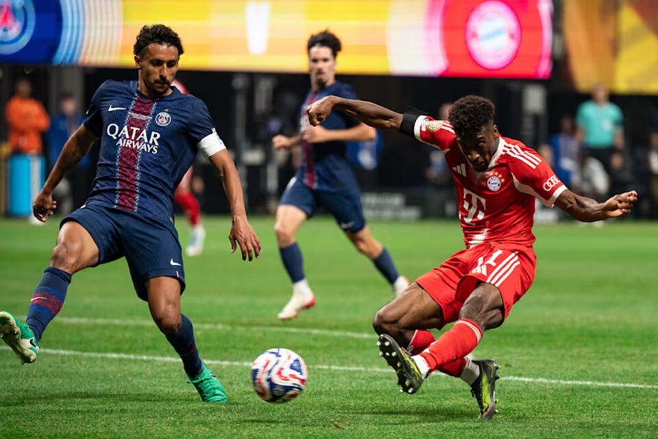Partida entre PSG x Bayern de Munique
