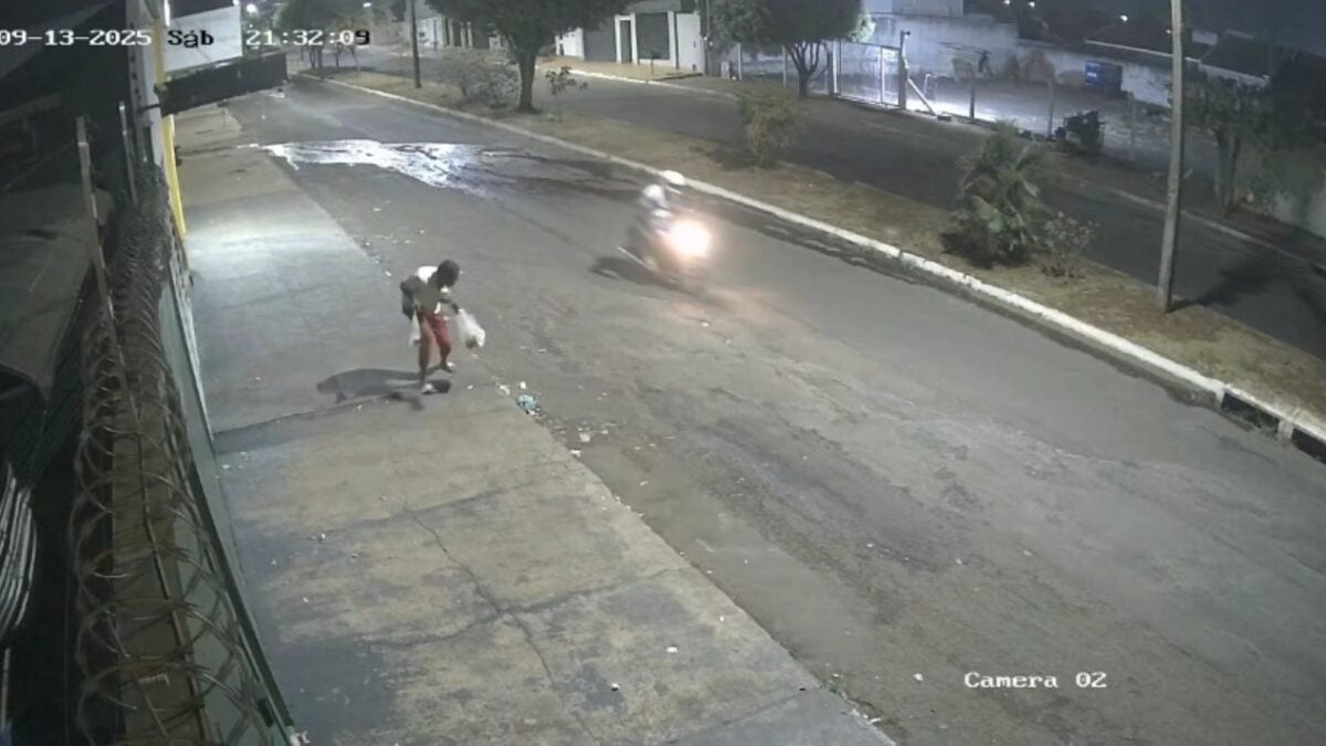 imagem das câmera de segurança