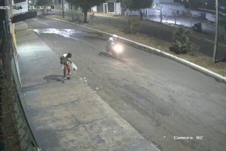 imagem das câmera de segurança