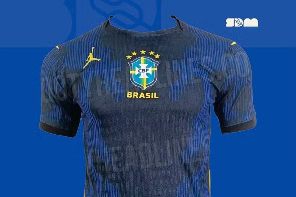Possível camisa da seleção brasileira