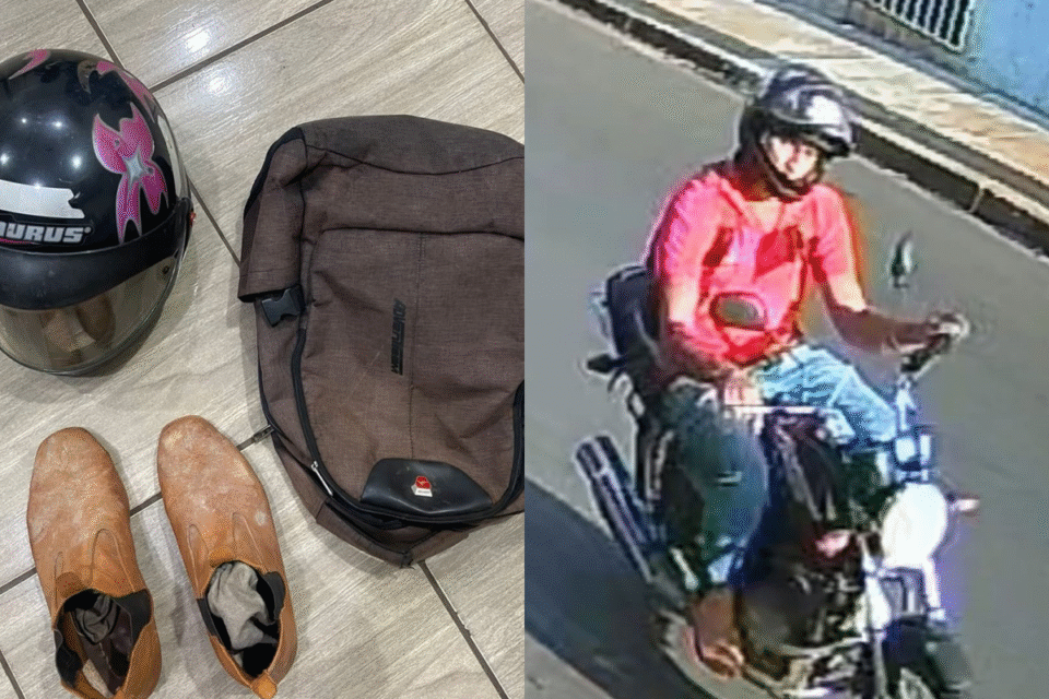 Imagem dos item apreendidos