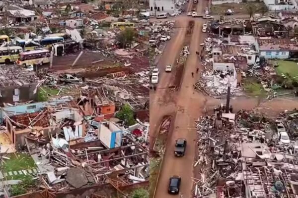 Cerca de 10 mil pessoas foram afetadas Tornado deixa seis mortos e mais de 400 feridos no Paraná óbitos uma desaparecida