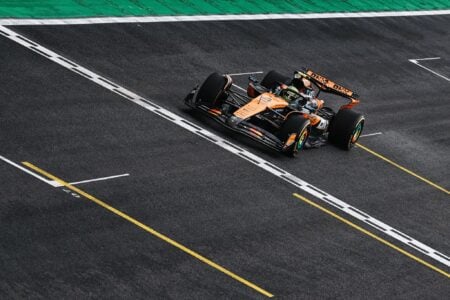 Lando Norris, vendedor da corrida sprint do GP do Brasil