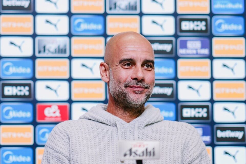 Guardiola, treinador do Manchester City