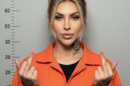 Reprovada em concurso, modelo compra distintivos para fingir ser policial civil (Foto: Instagram)