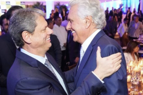 Discurso de Caiado faz assessora de Lula abandonar evento judaico em SP (Foto: governo de SP)