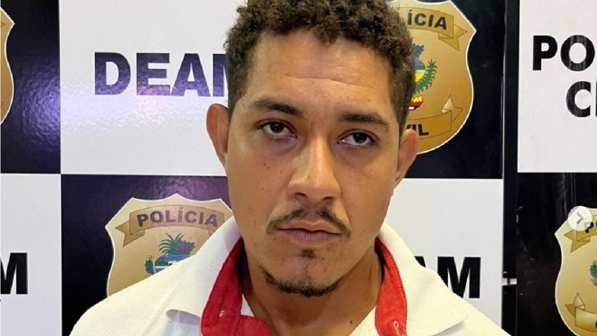 Imagem mostra suspeito de cometer estupro e roubo de idosa em Rio Verde