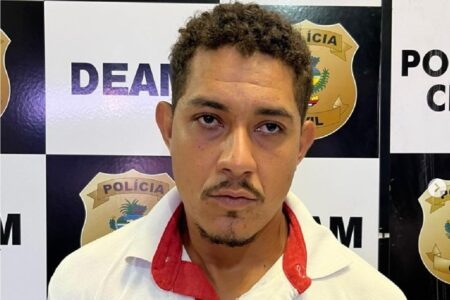 Imagem mostra suspeito de cometer estupro e roubo de idosa em Rio Verde