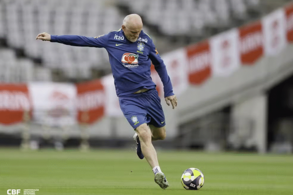 Taffarel é treinador de goleiros da seleção brasileira