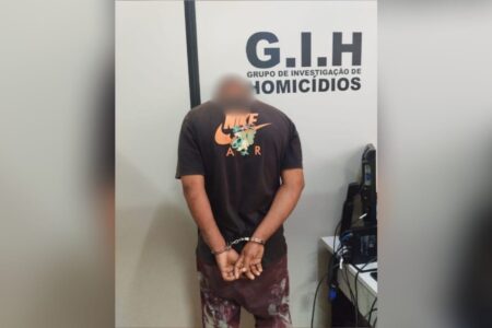 Imagem do homem preso