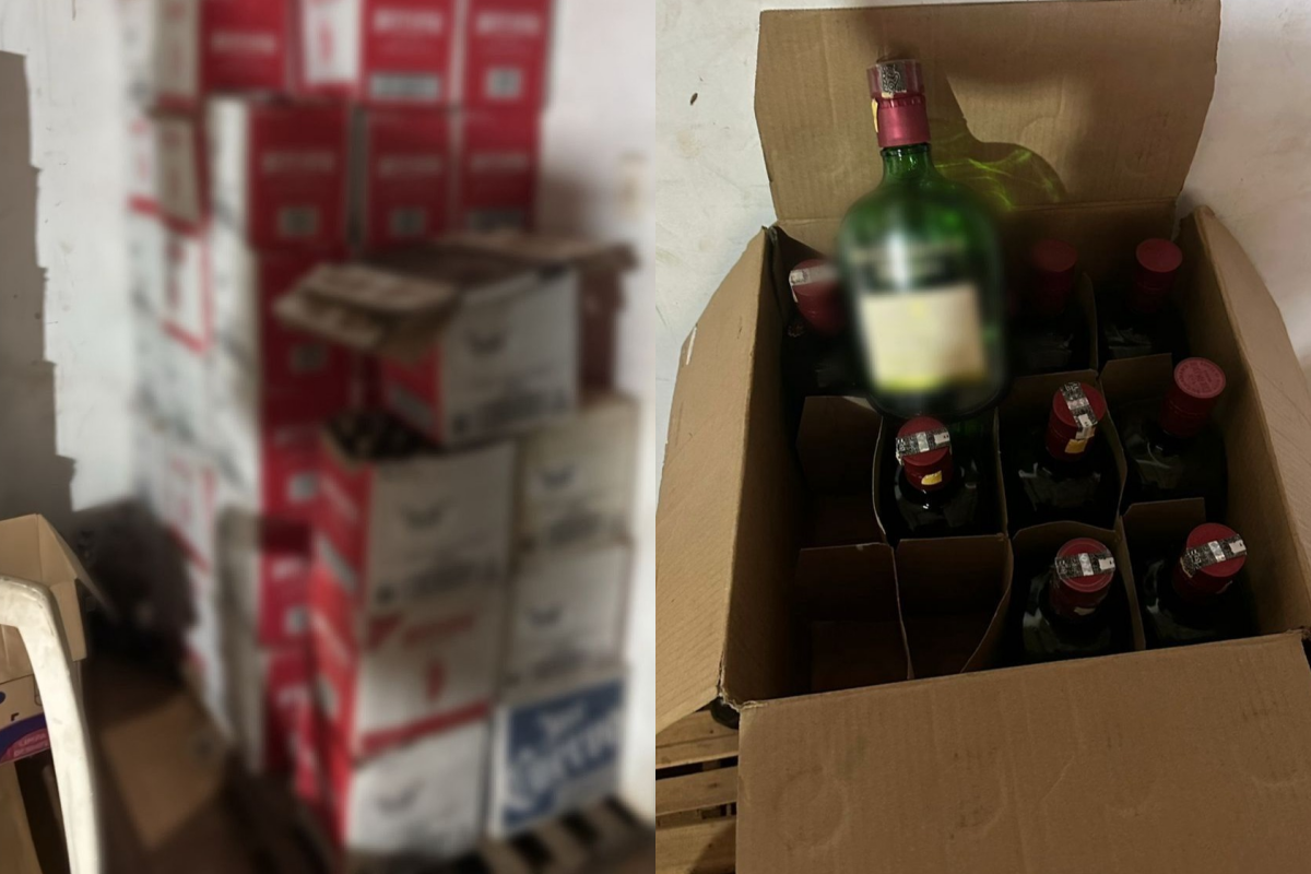 Imagem das apreensões