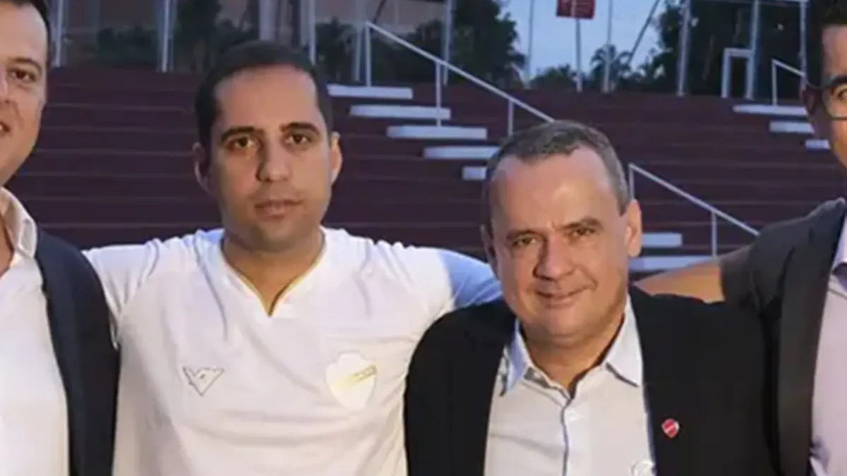 Fábio Brasil ao lado de Hugo Jorge Bravo