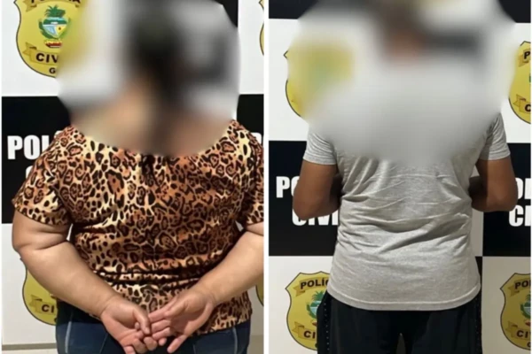 Doméstica e marido são presos por desviar R$ 360 mil da patroa idosa em Inhumas (Foto: Polícia Civil)