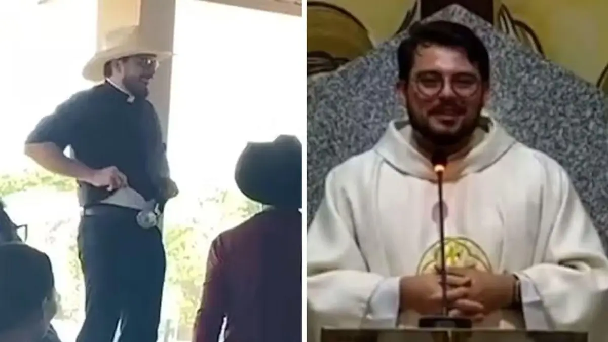 Padre leiloa cueca em festa, fiel vaza vídeo e religioso reclama: 'Funcionária do capeta'