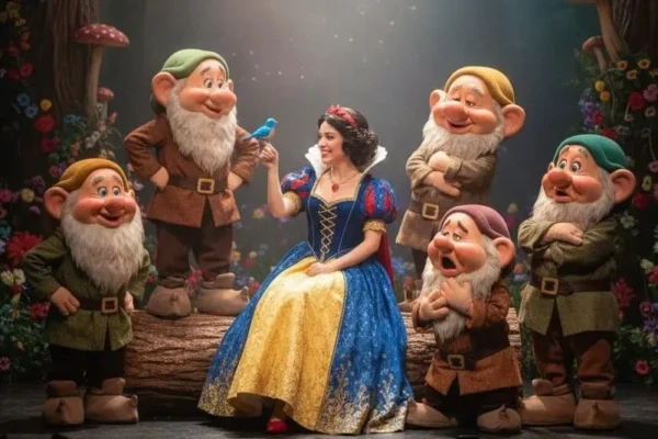 Espetáculo 'Branca de Neve – O Musical' cehga em Goiânia no dia 29 de novembro