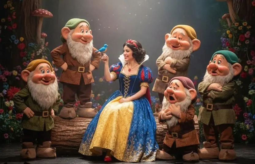 Espetáculo 'Branca de Neve – O Musical' cehga em Goiânia no dia 29 de novembro