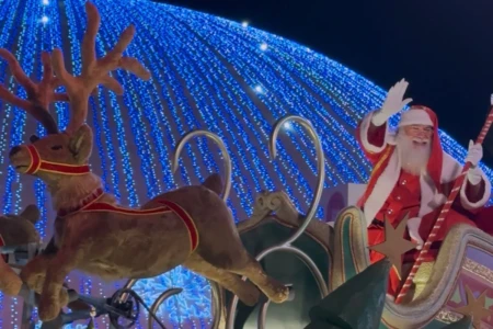 Com decoração de encher os olhos, Natal do Bem começa hoje no Oscar Niemeyer (Foto: Ageu Rosa/Mais Goiás)