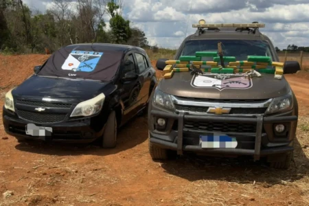 Dupla que levava droga em carro roubado morre em confronto com o COD (Foto: Reprodução)